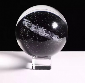 LED 3D Galaxy Crystal Ball